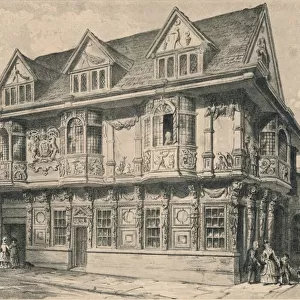 Old house at Ipswich, Suffolk, 1915
