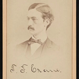 Portrait of Thomas Frederick Crane (1844-1927), Circa 1870s. Creator: Purdy & Frear