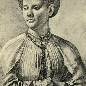 Portrait of a woman, c1515-1557, (1943). Creator: Jacopo Pontormo