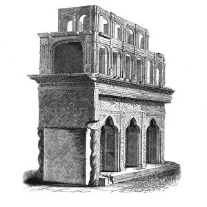Remains of the Shrine of Edward the Confessor, Westminster Abbey, 1845