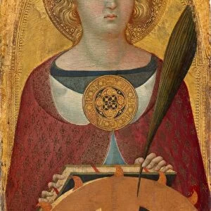 Saint Catherine of Alexandria, c. 1335 / 1340. Creator: Bartolommeo Bulgarini