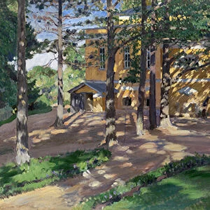 Savva Mamontovs Estate Abramtsevo. Artist: Vinogradov, Sergei Arsenyevich (1869-1938)