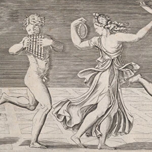 Speculum Romanae Magnificentiae: Dance of Fauns and Bacchants, 1518. 1518