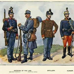 Types of the Austro-Hungarian Army, 1919. Creator: Richard Simkin