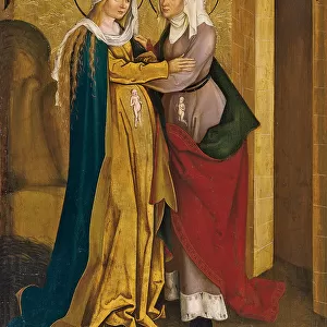 The Visitation, c. 1505. Artist: Strub, Hans (active between 1501 and 1530)