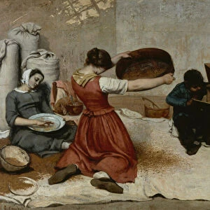 The Wheat Sifters (Les Cribleuses de Ble), 1854