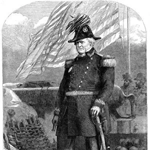 Winfield Scott, American soldier, 1861