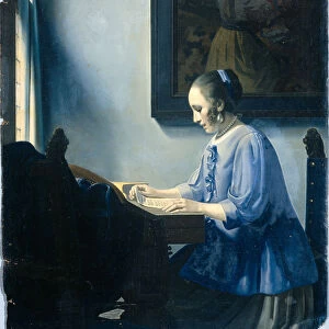 Woman Reading a Letter, 1940