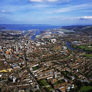 Aerial View Of Belfast, Ireland