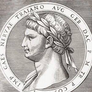 Nerva, 30 AD - 98 AD. Roman emperor