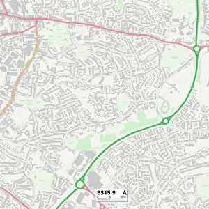 Bristol BS15 9 Map
