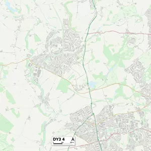 Dudley DY3 4 Map