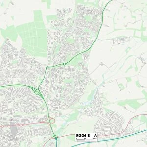 Hampshire RG24 8 Map