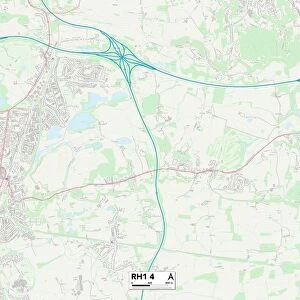 Reigate and Banstead RH1 4 Map