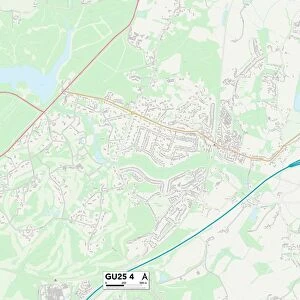 Runnymede GU25 4 Map