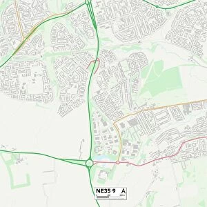 South Tyneside NE35 9 Map