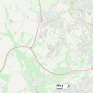 Telford and Wrekin TF4 3 Map
