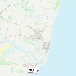 Waveney IP18 6 Map