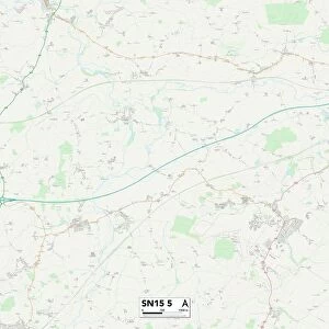 Wiltshire SN15 5 Map