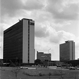 3M building, Bracknell, Berkshire. August 1982