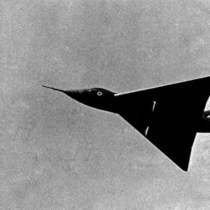 Avro 707 delta wing research aircraft in flight during Farnborough Air Display
