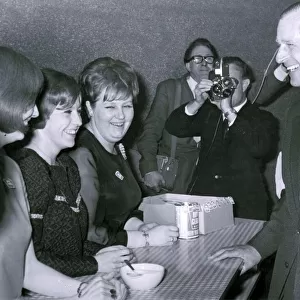 Prince Philp during a visit to Woodberry Down Boys Club - 26 October 1967