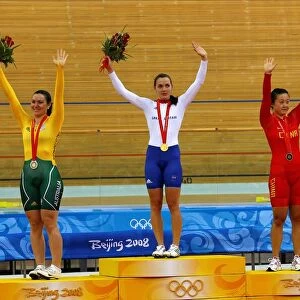 Anna Mears, Victoria Pendleton & Shuang Guo Anna Mears