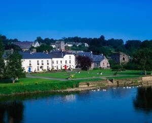 Inistioge village and the River Nore, County Kilkenny, Ireland